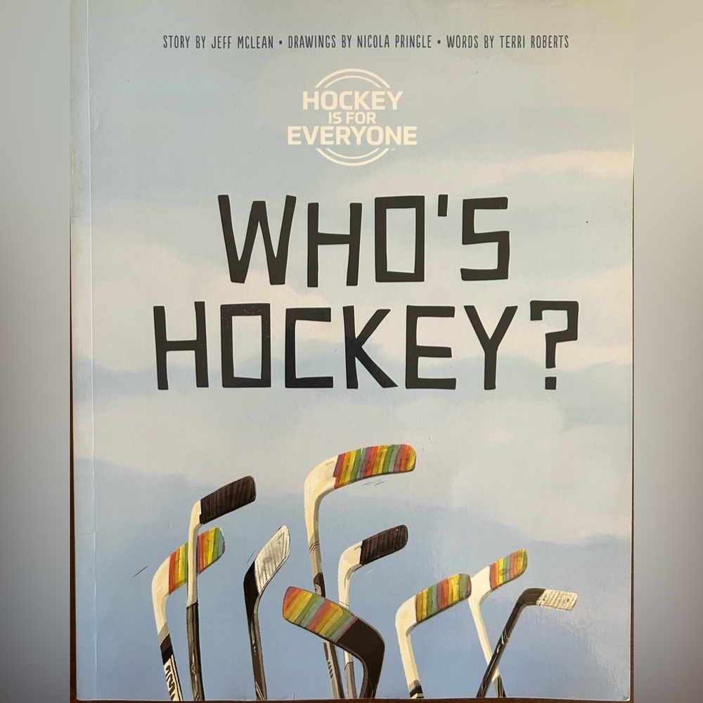 BUNDLE & SAVE🎉 Who's Hockey? Softcover Book